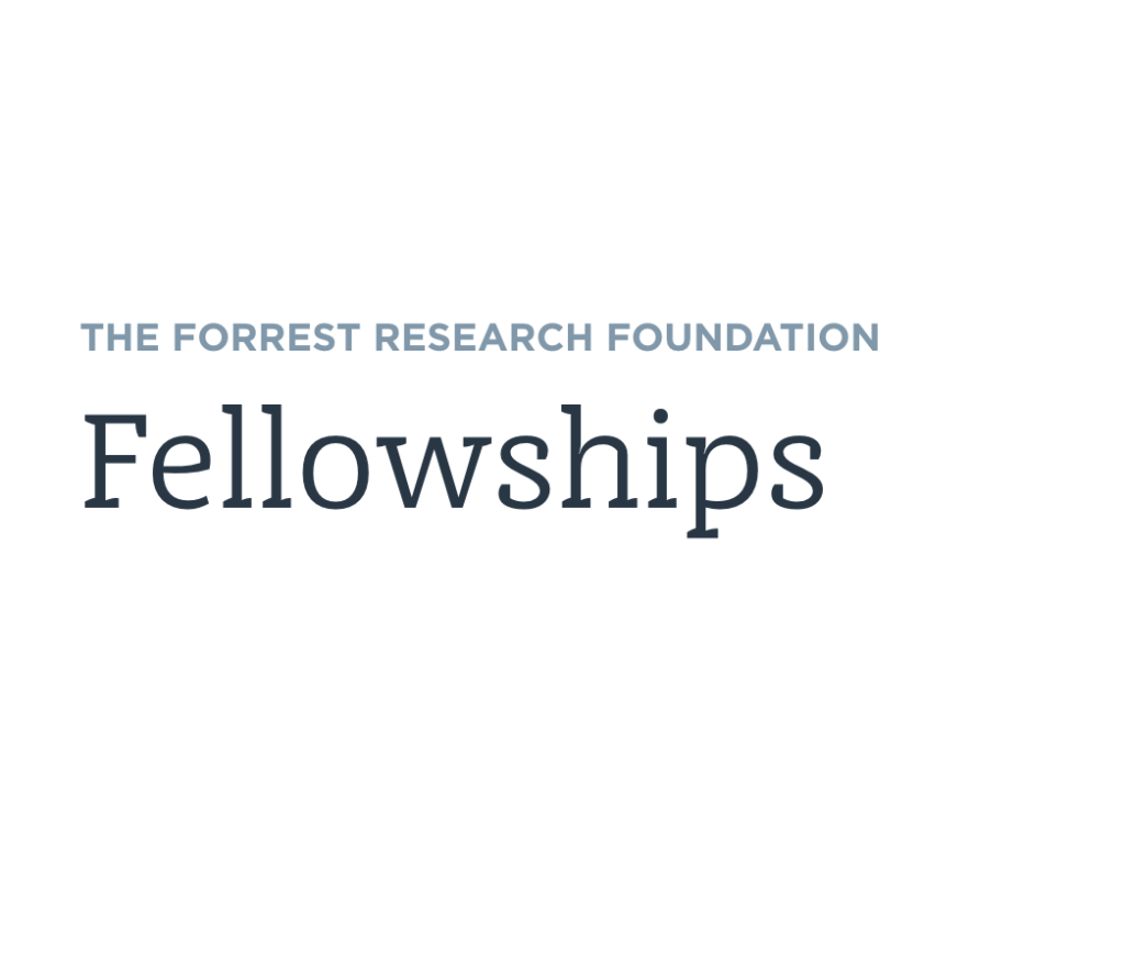 The Forrest Research Foundation Postdoctoral Fellowship 2024 For Early Stage Postdoctoral 1527